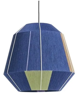 HAY Bonbon 500 Skærm Til Bordlampe Blue Tones/Cream White